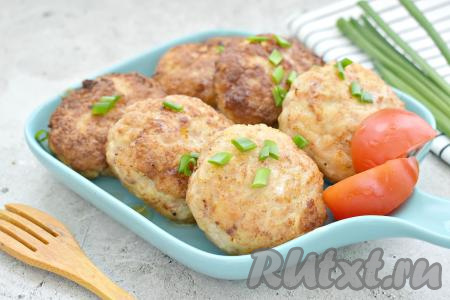 Котлеты из куриных бёдрышек