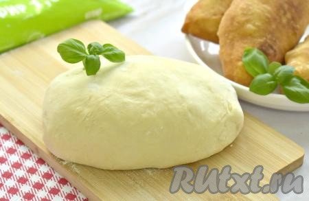 Бездрожжевое тесто на кефире для жареных пирожков