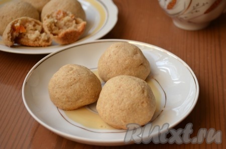 Печенье из овсяной муки с творогом