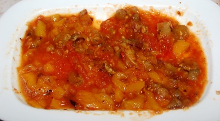 Получится вот такая овощная смесь.