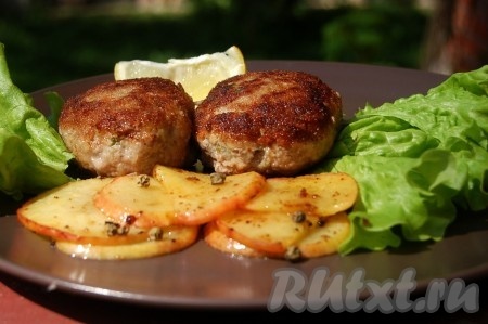 Котлеты с овощами