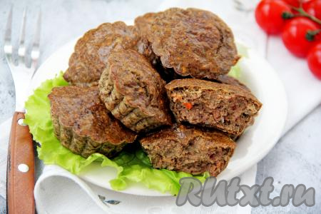 Маффины из куриной печени в духовке