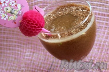 Рецепт фруктового коктейля в блендере