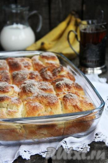 Рецепт сахарных булочек из дрожжевого теста