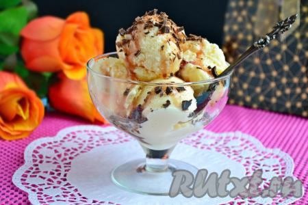 Рецепт сливочного мороженого в домашних условиях