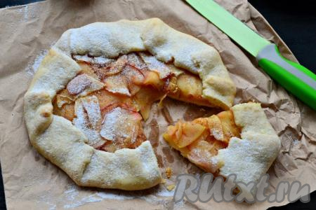 Галета с яблоками