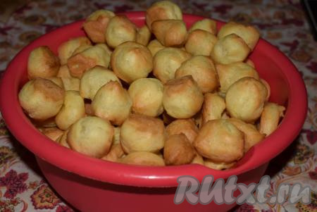 Таким образом выпекаем все тесто (у меня получилось 3,5 противня "пальчиков").