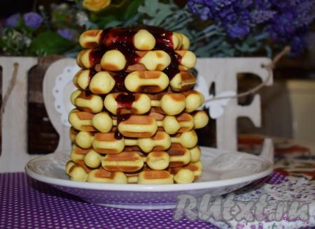 Рецепт вафель в мультипекаре Редмонд