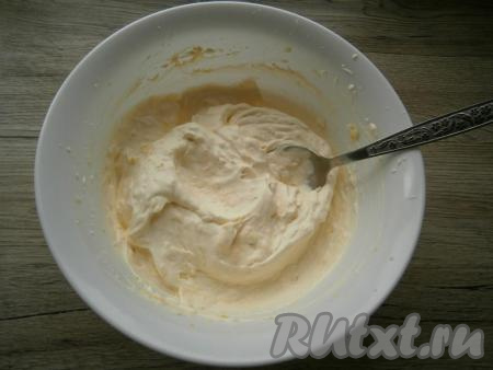 Смесь получается очень нежной, гладкой.