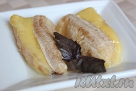 Бананы с сыром