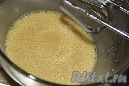 Масса получится пышной.