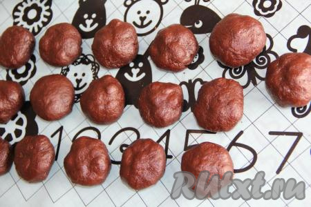 Таким образом сформировать всё печенье.