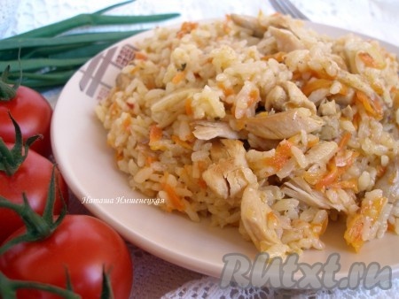Рецепт приготовления плова с курицей