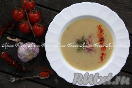 Суп-пюре из картофеля и мяса