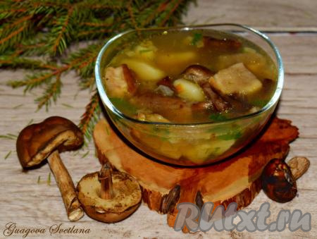 Такой грибной&nbsp;супчик станет любимым у ваших близких.