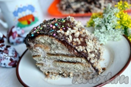 Торт из пряников