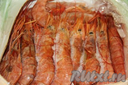 Вот такие усатики&nbsp;у нас сегодня на ужин. Разморозить лангустины при комнатной температуре.