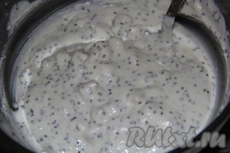 Масса получится не тяжёлой и не густой.&nbsp;