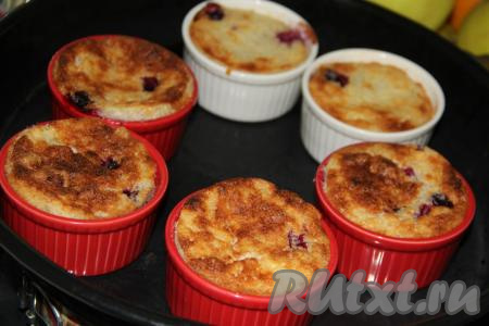 Запеканка покроется красивой золотистой корочкой.