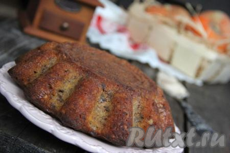 Кекс из тыквы с орехами