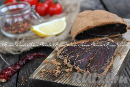 Рецепт приготовления бастурмы из говядины