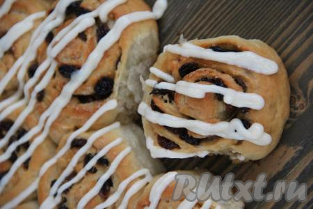 Такой пирог очень просто&nbsp;делить, булочки легко отделяются друг от друга.