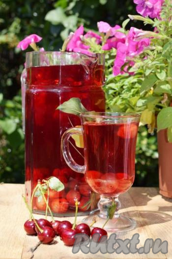 Рецепт компота из замороженной вишни