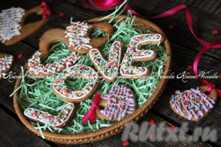 Печенье с медом и корицей