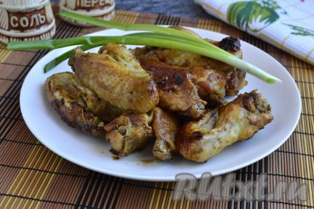 Куриные крылья в мультиварке