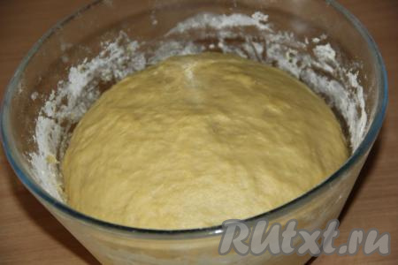 Тесто за 2 часа увеличится в объёме.