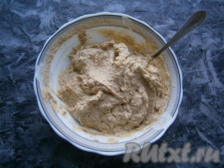 Еще раз взбить всё вместе до состояния паштета.