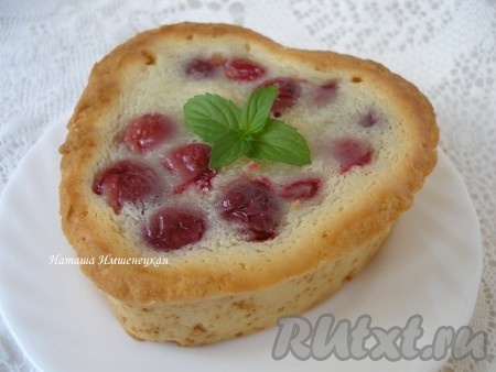 Цветаевский пирог с вишней