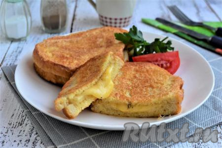 Жареные бутерброды с сыром