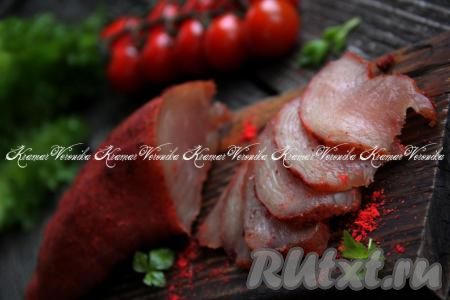 Рецепт бастурмы из куриного филе