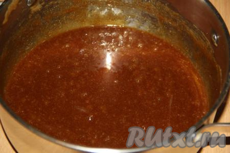 Должна получиться гладкая и однородная масса.