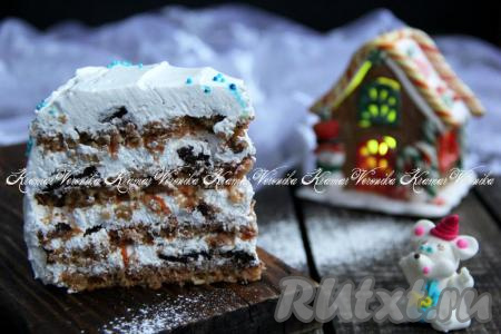 Морковно-яблочный торт