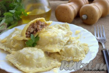 Равиоли с мясом