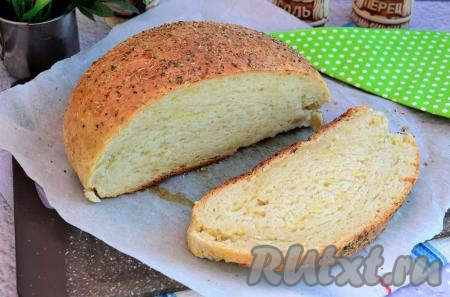 Картофельный хлеб в духовке