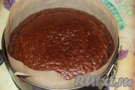 Корж поднимется ровно, без "вулканчика".