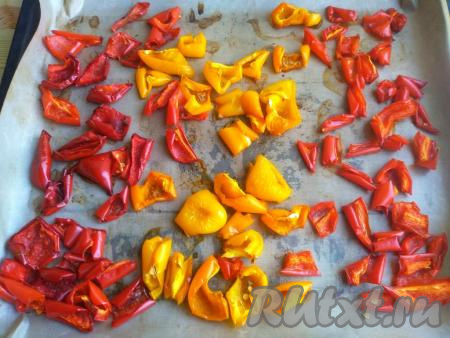 Перец уменьшится в объёме, но сохранит мягкость.