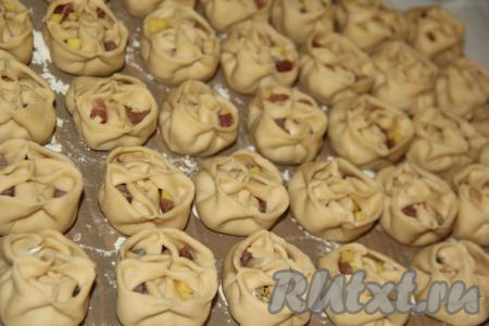 Таким образом сформировать все манты.