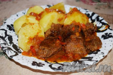 Такой подливой можно полить картофельное пюре, рис, макароны или отварную картошку, получается очень вкусно.