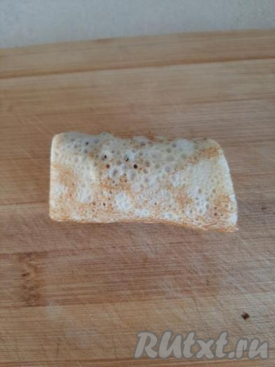 Вот такой блинчик должен получиться.