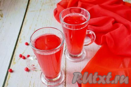 Морс из красной смородины