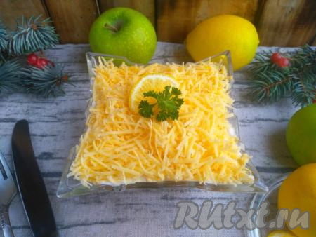 Салат "Париж в снегу"