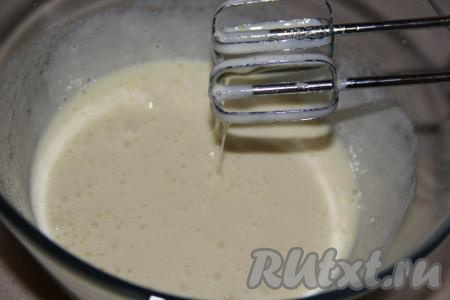 Масса увеличится в объёме и посветлеет.