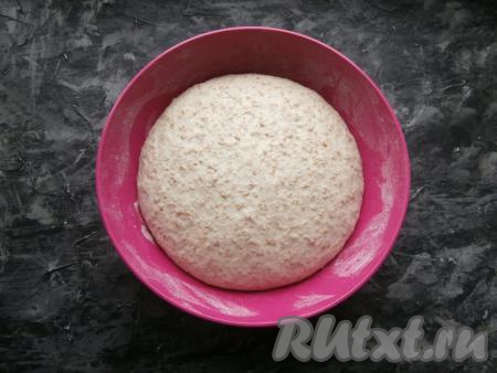 За это время тесто увеличится в 2-3 раза.