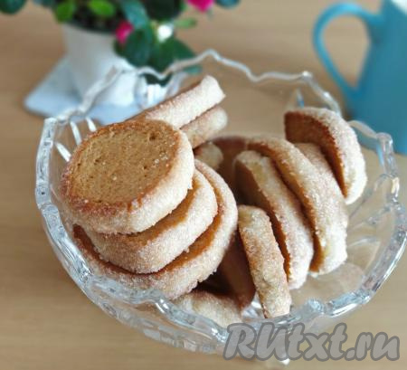 Простой рецепт песочного печенья на сливочном масле