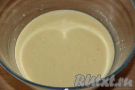 Масса поднимется и станет очень воздушной.