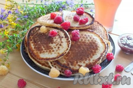 Оладьи на сыворотке без яиц